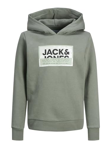 JACK & JONES JCOLOGAN SS24 Print Sweat Hood SN JNR