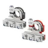 Parthan 2 Stück Batterieklemmen, Polklemmen, Batterieanschluss, Autobatterie-Anschluss, Robuste Materialien, Sicherer Halt, Einfache Montage, Vielseitige Verwendung