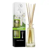 Raumduft Diffuser Jasmin 100ml - Raumbeduftung - Frischer und Langanhaltender Aroma - Blumenaroma - Zimmerduft - Lufterfrischer für Raum - Zuhause - Büro - Boutique