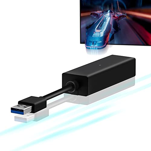 Tolesum PS5/PS5 Slim VR Kamera Adapter für PSVR, PS4 PS VR Konverter Kabel Kompatibel mit PS5 Konsole, USB 3.0 PS4 Kamera zu PS5 Konsole VR Spiele Zubehör