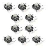 ECSiNG 10 Stück RB LB Tastenschalter Switch Button Reparatur Ersatzteile 6 x 6 x 5mm Kompatibel mit Xbox One/360 Controller Schwarz