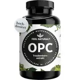 OPC Traubenkernextrakt – 240 Kapseln mit 1000mg OPC Extrakt – Höchster OPC Gehalt nach HPLC – aus französischen Weintrauben – Vegan, hochdosiert, in Deutschland produziert