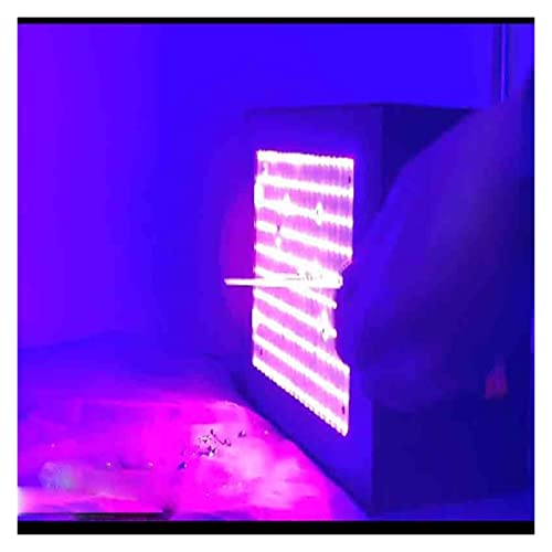 YZACK 5000W LED-UV-Gel-Härtungslampe Hochleistungs-Ultraviolett-Schwarzlicht-Druckmaschine Glastintenfarbe Siebdruckharz 3D-Druck (Size : 1 UK, Color : 365nm)