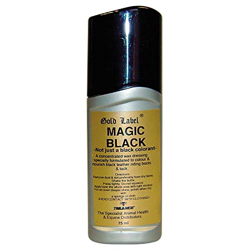 Gold Label Siehe Beschreibung Magic Black Wachsverband für Lederstiefel und Reißzwecken, 100 ml, Farben und Pflegen, Einheitsgröße