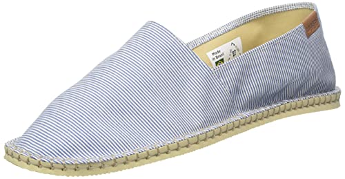 Havaianas Unisex Origine Iv Print Espadrilles, Navy/Sand, 41 EU