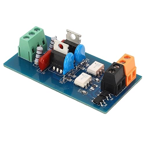 SPS-Relaismodul, SPS-Relaisverstärkerplatine RC-Schutz SSR ABS Kontaktlose Optoelektronische Isolierung für die Werkstatt