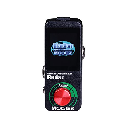Mooer MSS1 Radar Cabinet Guitar Simulator, 2.25 in*1.75 in*4.25 in
