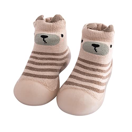 Generisch Hausschuhe Kinder Mädchen Barfussschuhe Kindergarten Hausschuhe Jungen Slippers Niedlich Weich Lauflernschuhe Atmungsaktive Pantoffeln Leicht Baby Kleinkinder Warm Schuhe Turnschläppchen