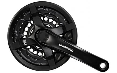 SHIMANO Unisex Kurbelgarnitur-2092832200 Kurbelgarnitur, Schwarz, 170mm EU