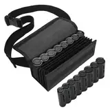 Münzspendertasche, Sortierer mit 8 Fächern, stabile Organizer-Geldbörse, mehrere Fächer, schwarz, ideal für Kellnerin, Server, Kollegen, einfacher Zugriff auf Währungsmanagement
