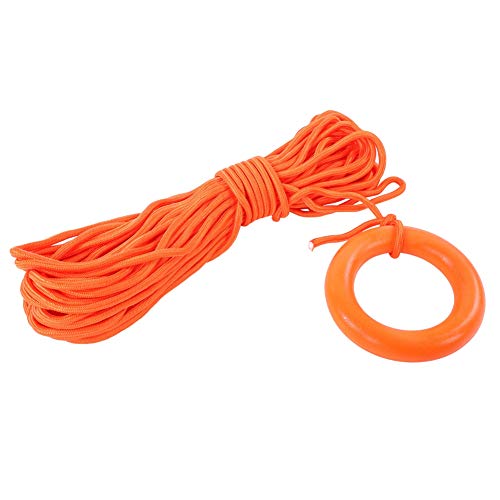 30 Meter Schwimmendes Rettungsseil, Lebensrettendes Seil Fischerei Bergung Seil, Polyethylen Material Rettungsseil Armband für Notfallrettung Überleben im Freien