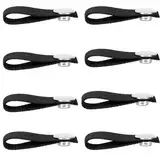 ZAHD 8 Stück Hockeyhelm Kinnriemen Abnehmbare Ersatz Kinnriemen Hockey Helmriemen Hockey Kinnriemen Unter Dem Kinnriemen Eishockey Helm Kinnriemen Hockeyhelm ZubehöR Für Eishockeyausrüstung (8)