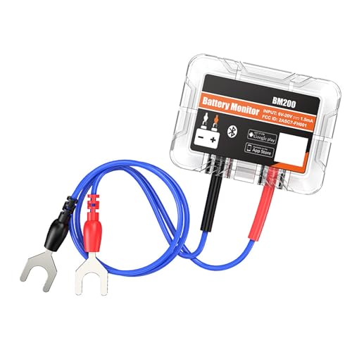 YAOGUI 12-V Autobatterie Tester Tragbarer Fahrzeugbatterie Analysator Kfz Batterieprüfgerät Für Gesundheitsprüfung Und Leistung