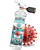 Qindoo Schnelldesinfektion 1L Universal Spray Flächendesinfektionsmittel Desinfektionsmittel für Flächen wirkt gegen Viren, Bakterien, Pilze, Keime, Desinfektion von Oberflächen, auch Acryl