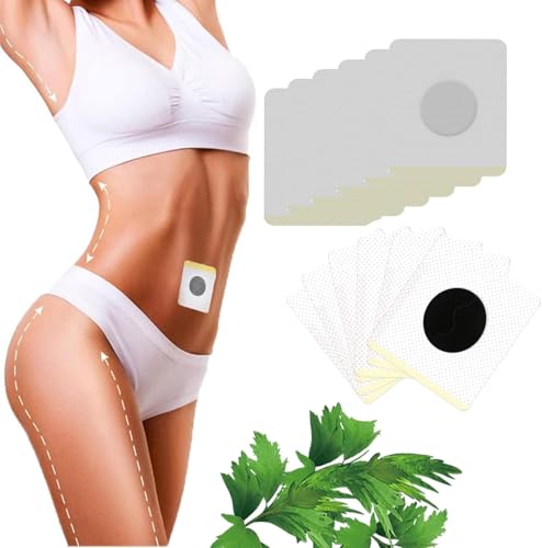 Abnehmen Patch, Slim Patch, 50 Stück Gewichtsverlust-Pflaster, Bauchfettverbrennung, Taille schlank, Anti-Cellulite, Schnelle und sanfte Fettverbrennung