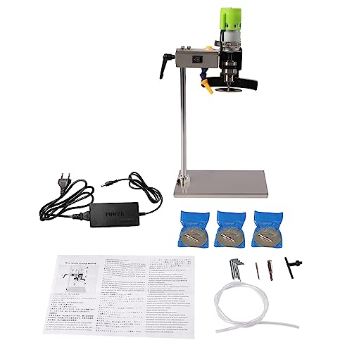 miihgnos Elektrischer Glasschneider für Flaschen, 150W Glasflaschenschneider Elektrisch 6000r/min Flaschenschneider Schneidwerkzeug 7 Geschwindigkeiten für Glasflaschen Keramik-Flaschen
