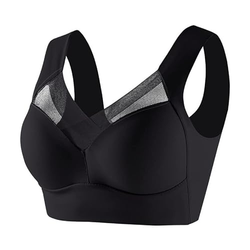 Women's Activewear Bustier mit Polster Minimizer BH ohne bügel BH verlängerung 3 Haken BH 95c top Damen Klassische BHS für Damen BH Minimizer ohne bügel BH abnehmbare träger