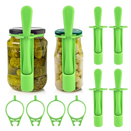 Gurkengabel, Gurken-Greifer, Olivengabel, Gurken-Greifer, Olivengabel, Pickle Picker für das Glas, Küchenutensilien, Gurken, Geschenke, Grün, 4 Stück