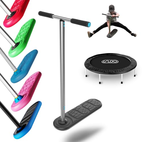 In Do The Trick - Trick Scooter Kickstart für Jugendliche & Erwachsene - Trampolin Scooter ideal für Trampolin Stunt Übungen, Profis & Einsteiger – Indoor & Outdoor Freestyle