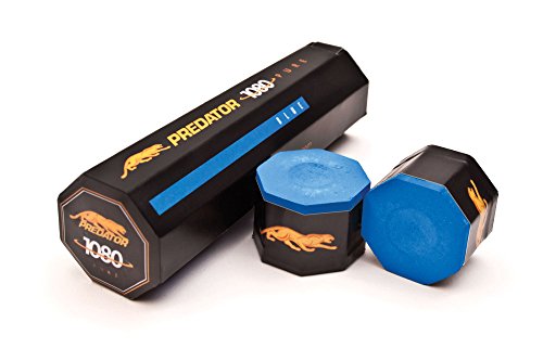 PREDATOR Billardkreide-Predator 1080 Pure, Blau, 5er-Pack