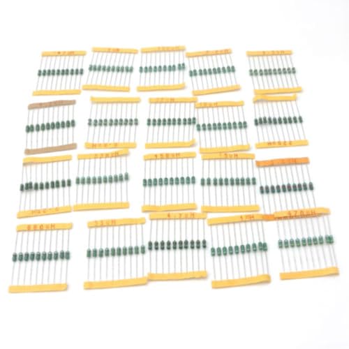 AMSLSIU 200 Teile/Set Professionelle universelle tragbare 1UH bis 4,7 MH Induktor Leiterplatte 20 Werte Induktoren Zubehör