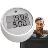 Eisbad-Thermometer – Kaltwasser-Thermometer, wasserdichte schwimmende Thermometer, Bade- und Pool-Thermometer | Digitale Wasserthermometer, Eisbad, kaltes Tauchzubehör zum Baden und Schwimmen