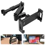 URAQT Tablet Halterung Auto, Universelle Ausziehbare 360° Drehung Tablet Halter Kopfstütze KFZ Tablet Halter Kopfstütze für Auto Rücksitz i-Pad Pro Air Tablets S-Witch Mini Tab Telefon 4.7-11 Zoll