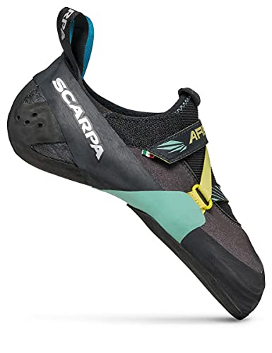 Scarpa Damen ARPIA WMN Kletterschuhe, Black-Aqua FKW, 38.5 EU