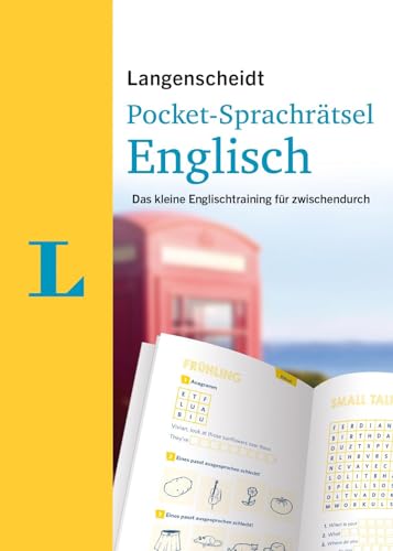 Langenscheidt Pocket-Sprachrätsel Englisch: Das kleine Englischtraining für zwischendurch