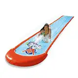 Wahu Super Slide, Wasserspielzeug Outdoor für Kinder ab 5 Jahren, Wasserrutsche Garten für Draußen, Wasserbahn und Wasserspiel