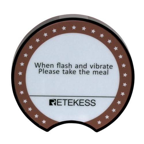 Retekess TD162 Restaurant Pager Kompatibel mit TD162 Pager Rufsystem, 7 Rufmodi, Draußen 500M, 300mAh Batterie, für Food Truck, Hotel, Café (1 Pager)