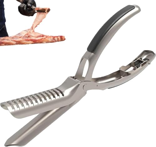 Rib Membrane Removal Tool | Edelstahl Rib Prep Tool | Das Ultimative Rib Membrane Remover Tool für Grill | Geschirrspüler Safe Küche Gadget Utensilien für Grill Zubehör