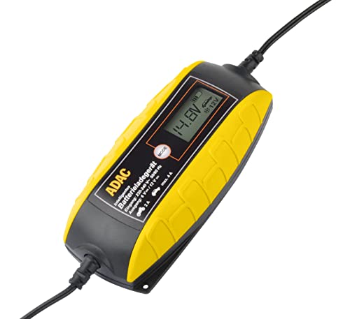 ADAC Batterie-Ladegerät, 6 und 12 Volt, mit Komfort-Klemme | M12716