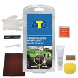 ATG® Kunststoff Reparaturset - Professionelles Stossstangen Reparaturset - Einfach & schnell Stoßstange reparieren - Auto Plastik Reparaturset - KFZ Pflege für Stoßstangen - Reparatur Set Schwarz