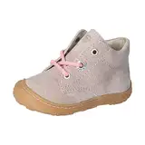 RICOSTA Mädchen Stiefel CORY, Baby und Kleinkinder Lauflernschuhe, Weite: Mittel, lose Einlage, terracare, leder, booties, kies/rosa (670), 21 EU