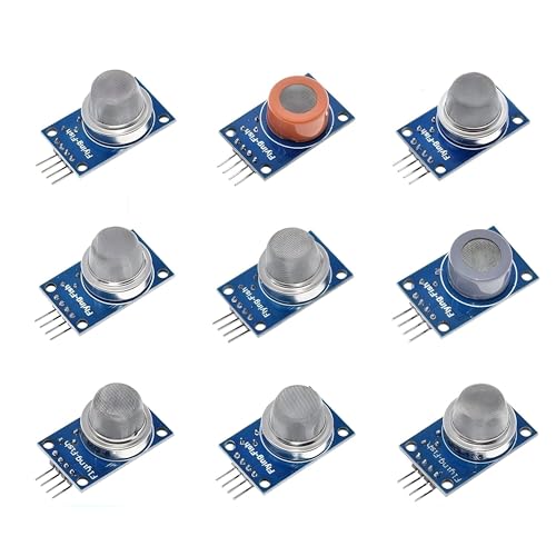 9 in 1 MQ Sensor Modules Kit Project Super Starter Kits for Gas Detection