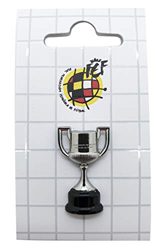 AMBALLCOM | Copa del Rey Replika Sportaccessoires: Anstecknadeln, Pokale. Für Fußballfans, spanische Fans.