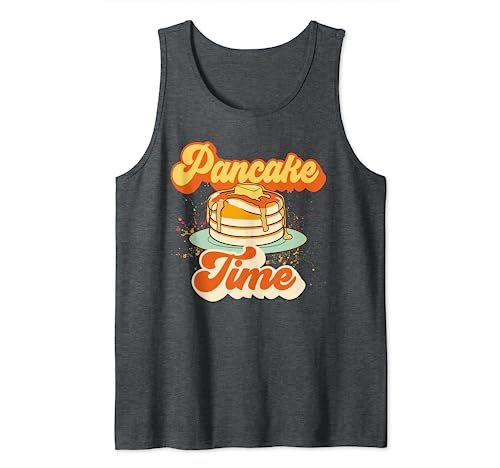Pancake Time Design für Frühstücksliebhaber Morgenessen Tank Top