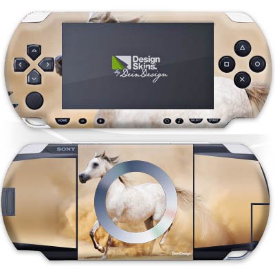 Skin kompatibel mit Sony PSP 1000 Folie Sticker Stute Hobby Pferd