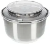 Bosch Edelstahl-Rührschüssel MUZ6ER2, 6,2 Liter, max. Teigmenge 4 kg, geschmacksneutral, robust, lebensmittelecht, spülmaschinengeeignet, passend für MUM6 Küchenmaschine