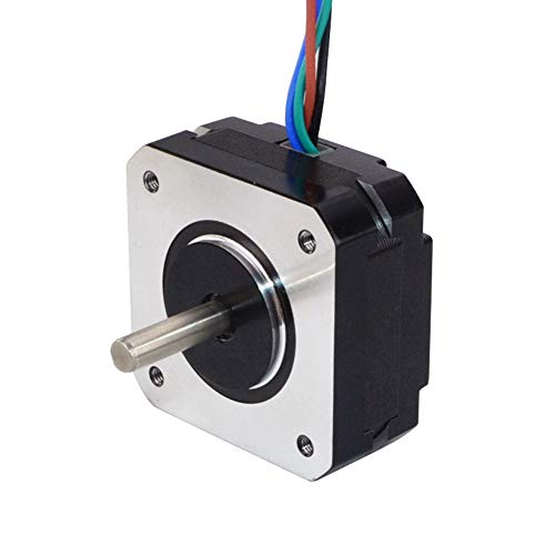 STEPPERONLINE Nema 17 Schrittmotor Bipolar 1A 16Ncm Stepper Motor 42x20mm 4-Drähte für Extruder 3D Drucker CNC Roboter