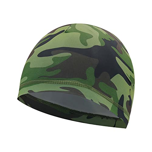 Bombermütze Männer Frauen Reiten Kleiner Hut Sommer Winddicht Sonnencreme Sporthut Outdoor-Sportarten weicher Hut Kopfbedeckung Hut Fahrrad Motorrad Liner (Army Green, One Size)