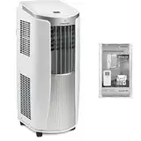 TROTEC Lokales mobiles Klimagerät Klimaanlage PAC 2010 E 2.1 kW / 7.200 Btu 3-in-1 Kühlung, Ventilation, Entfeuchtung inkl. AirLock 100 Fensterabdichtung