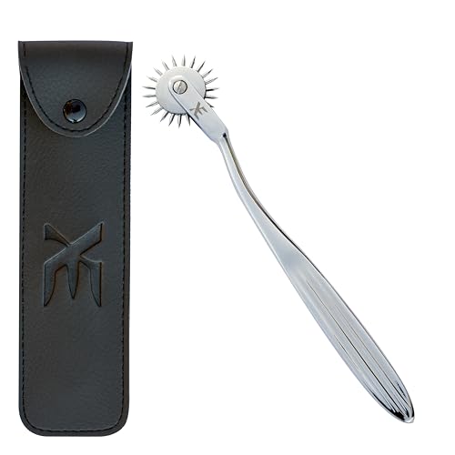 XE Edelstahl Wartenberg Neuro Windrad – Windrad für den Neurologischen Nervenreaktionstest, Windradrolle zum Testen der Nervenempfindlichkeit