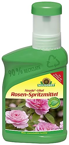 Neudorff Neudo-Vital Rosen-Spritzmittel – Konzentrat fördert die optimale Ernährung von Rosen und beugt Pilzkrankheiten vor, 250 ml