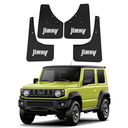 4 Stück Auto Schmutzfänger für Suzuki Jimny 2019-2023 Spritzschutz vorne und hinten Protection Styling ZubehöR