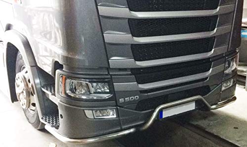 24/7Auto Überrollbügel aus poliertem Edelstahl für Scania S R Serie Trucks der neuen Generation