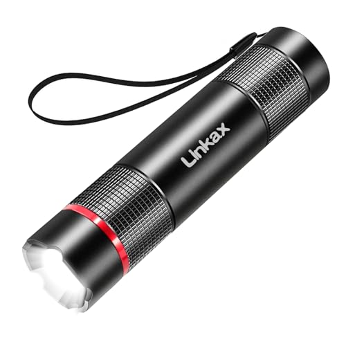 Taschenlampe LED Aufladbar, Mini Klein Taschenlampen Kinder Flashlight Handlampe für Camping Wandern Outdoor, Adventskalender Füllung Gadgets Kleine Weihnachtsgeschenke Geschenke für Männer Papa