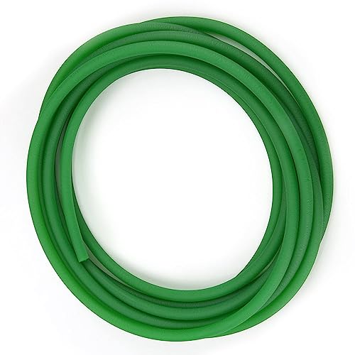 Spacnana Polyurethan-Riemen, Antriebsriemen, Hochleistungs-Urethan-Rundriemen Polyurethan-Rundriemen Grün Rau für die Antriebsübertragung (8 mm * 5 m)