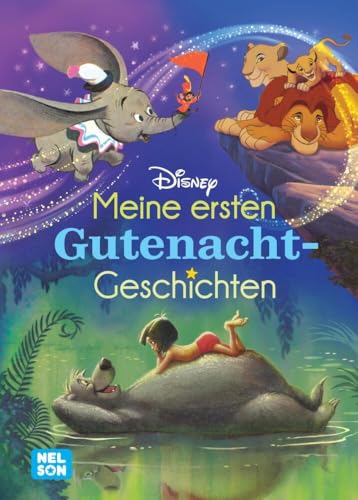 Disney Vorlesebuch: Meine ersten Gutenacht-Geschichten: Für Jungen und Mädchen ab 3 Jahren mit Dumbo, Mogli, Simba, Bambi und vielen mehr